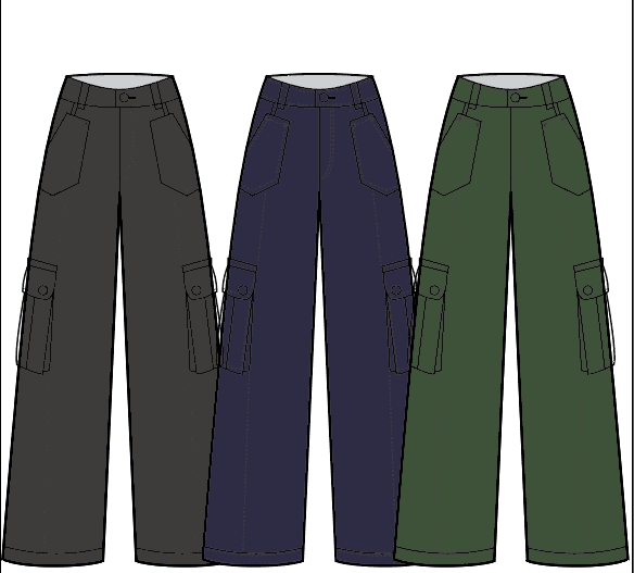 Colored Flats 1