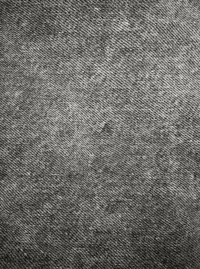 100% Cotton Grey Washed Twill Denim 